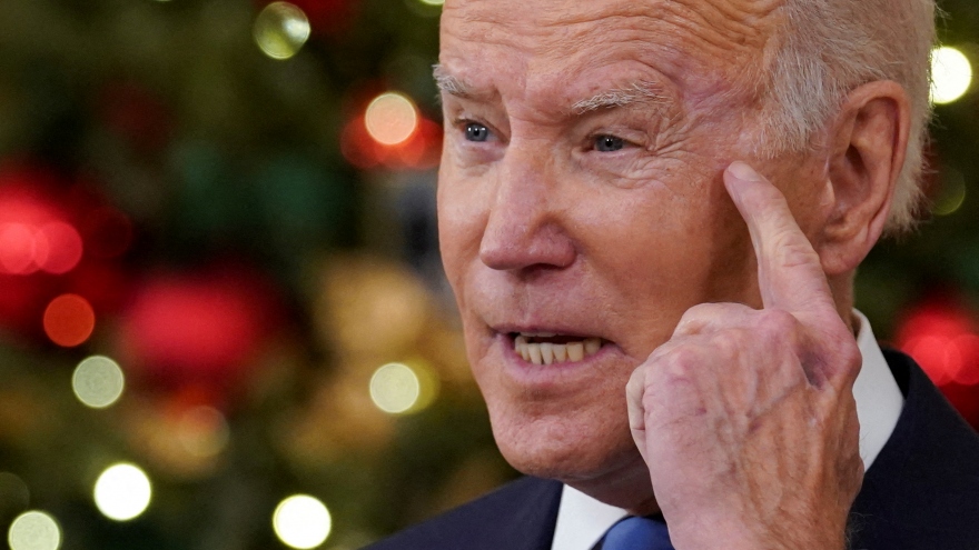 Tổng thống Mỹ Joe Biden ký duyệt dự luật chính sách quốc phòng trị giá 768 tỷ USD